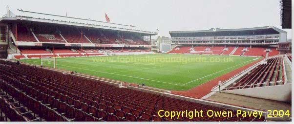 Panaramic view of highbury